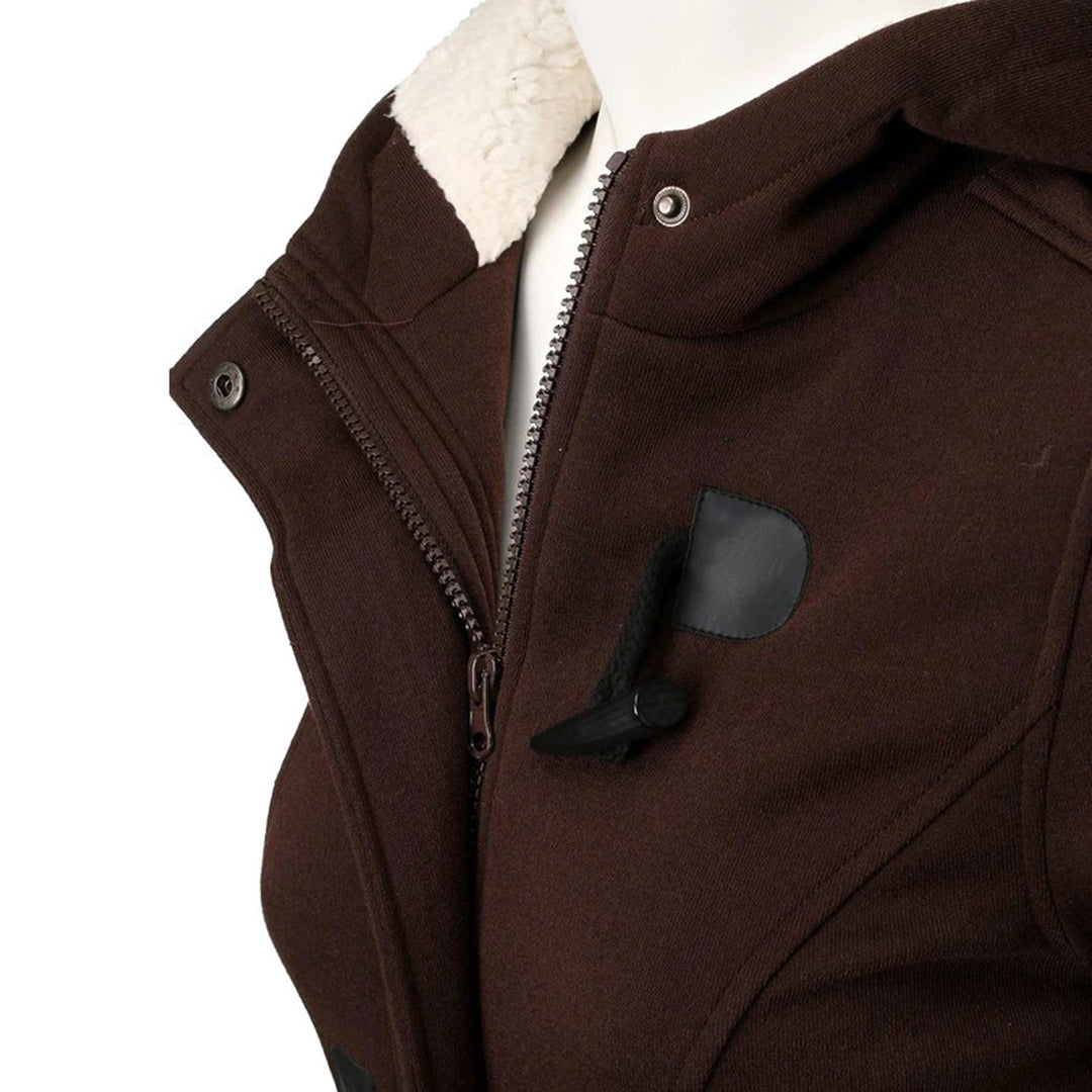 Valenzora | Beliebte warme Winterjacke mit Kapuze für Damen – Bequeme Winterjacke