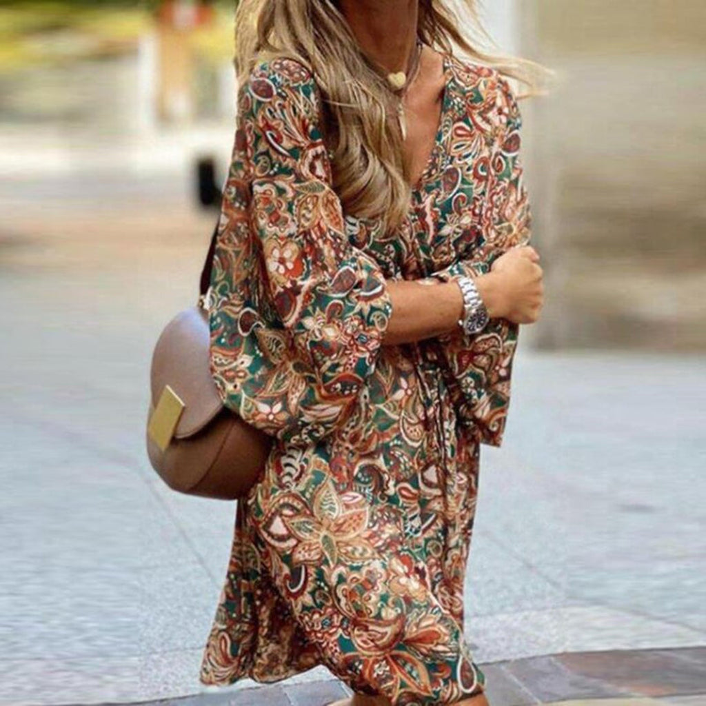 Valenzora - Long Puff Dress