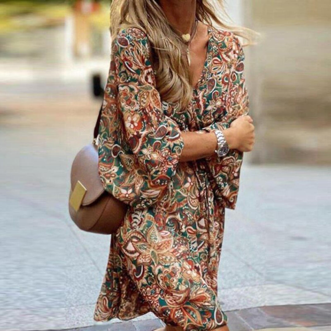Valenzora - Long Puff Dress