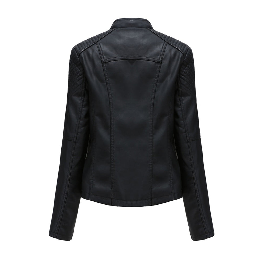 Marie™ – Elegante Lederjacke