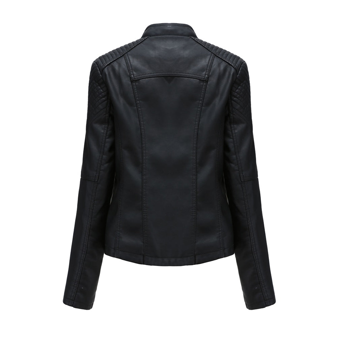 Marie™ – Elegante Lederjacke