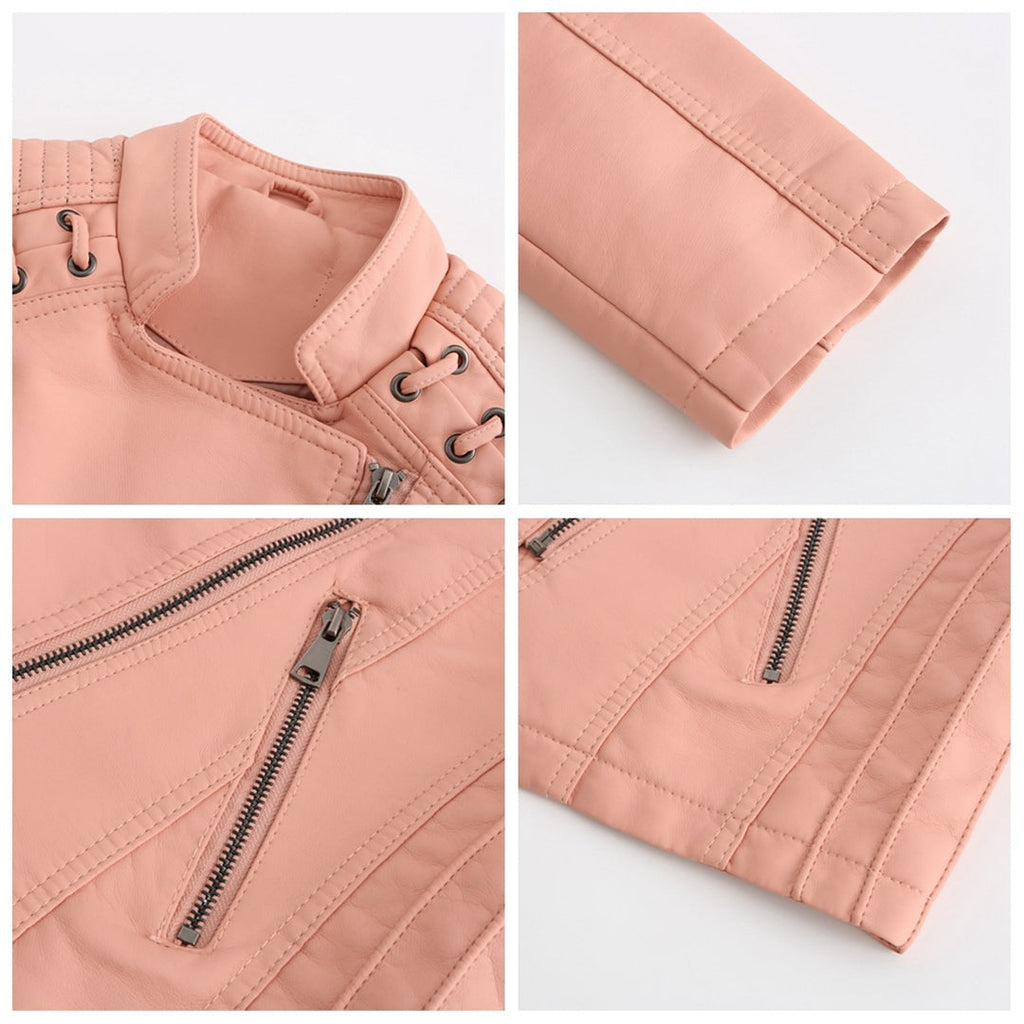 Valenzora – Modische Lederjacke in Premium-Qualität