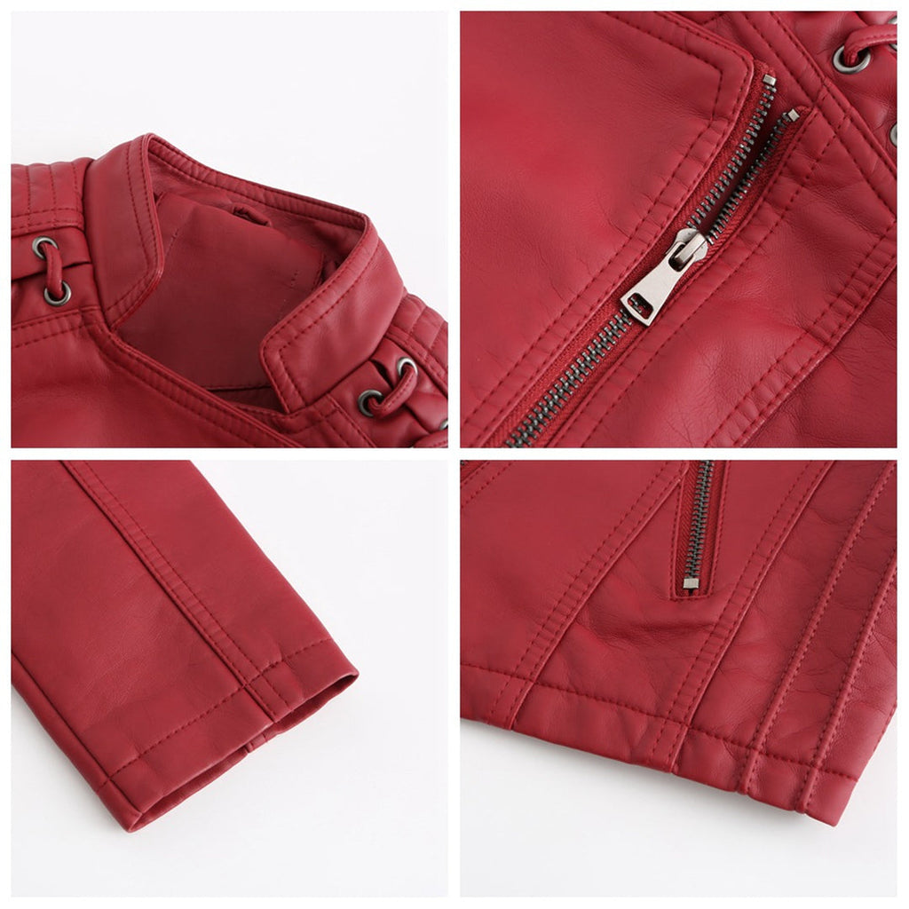 Valenzora – Modische Lederjacke in Premium-Qualität