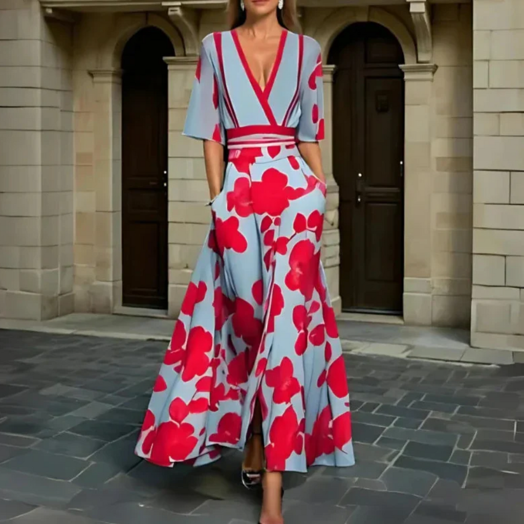 Valenzora | Elegant floral dress