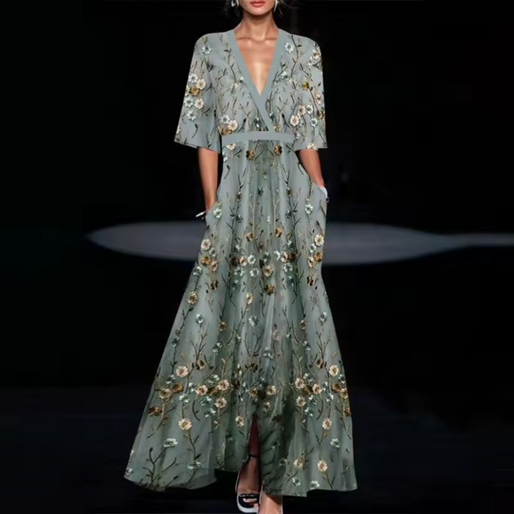 Valenzora | Elegant floral dress