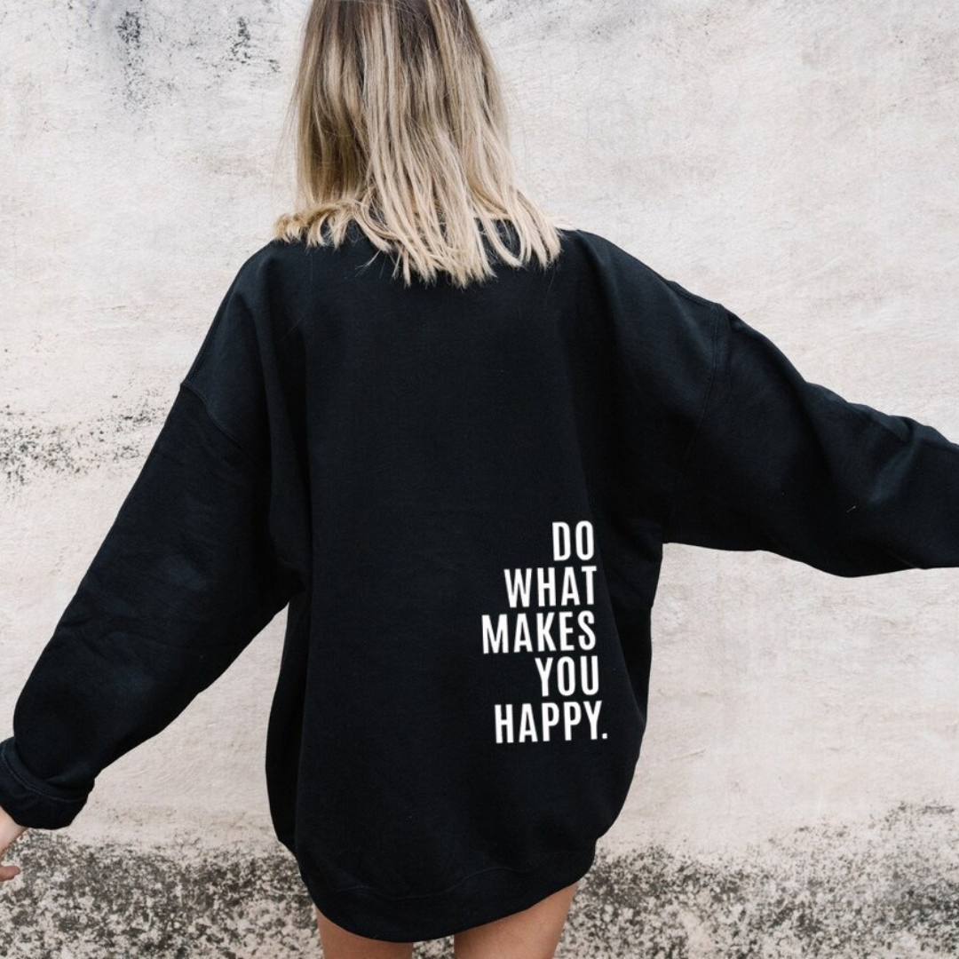 Catherine™ - Rust-colored statement hoodie