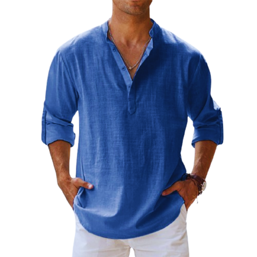 Valenzora | Linen Shirt with Long Sleeves