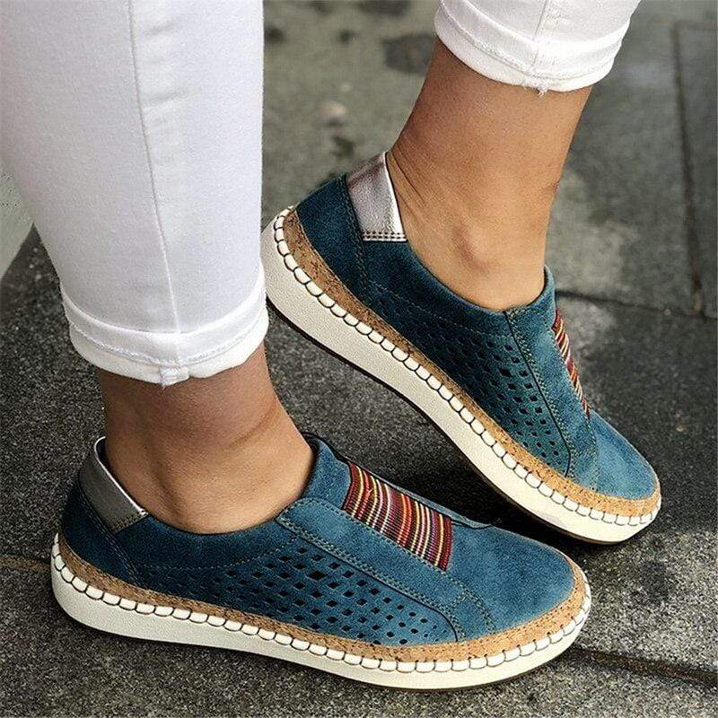 Valenzora | Casual shoes with a flat, non-slip sole for added comfort