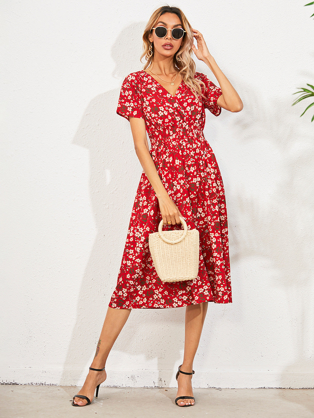 Valenzora | Damen-Blumenkleid