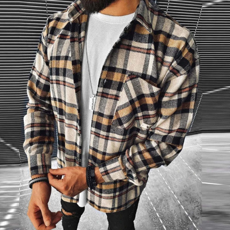 The stylish designer coat