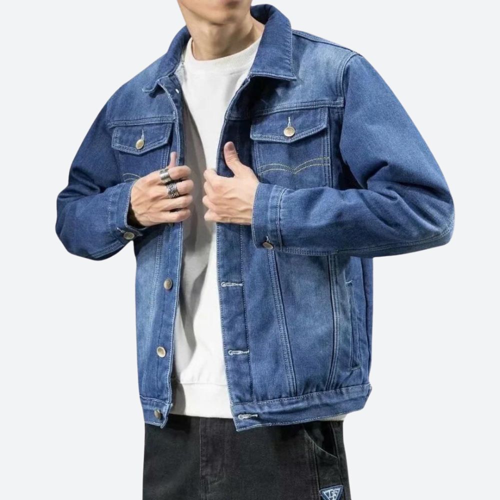 Valenzora | Moderne Denim-Sommerjacke