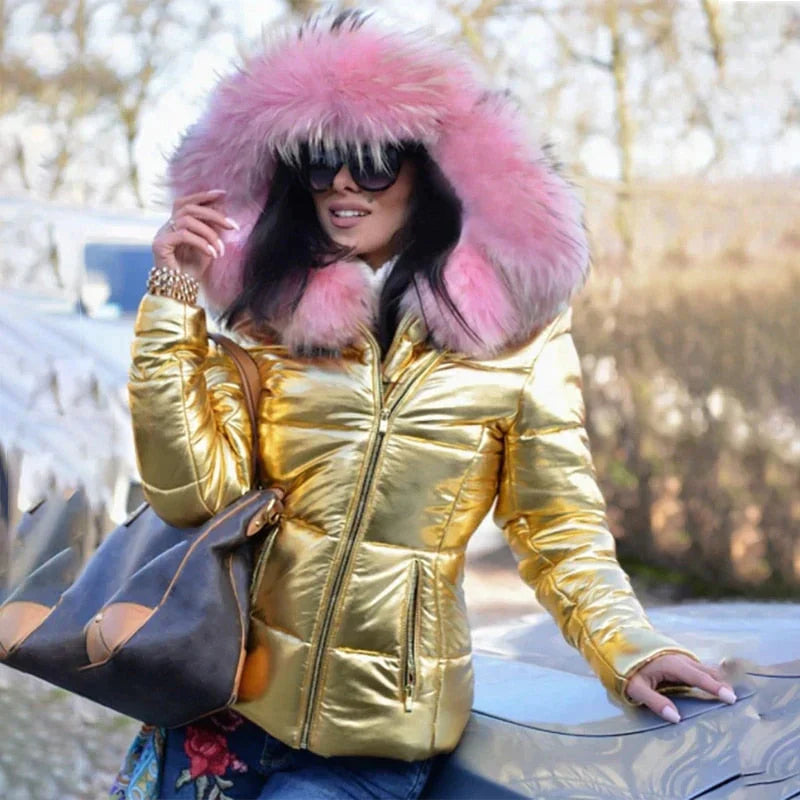 Valenzora - Winterjacke mit Fellkapuze