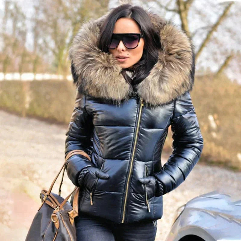 Valenzora - Winterjacke mit Fellkapuze