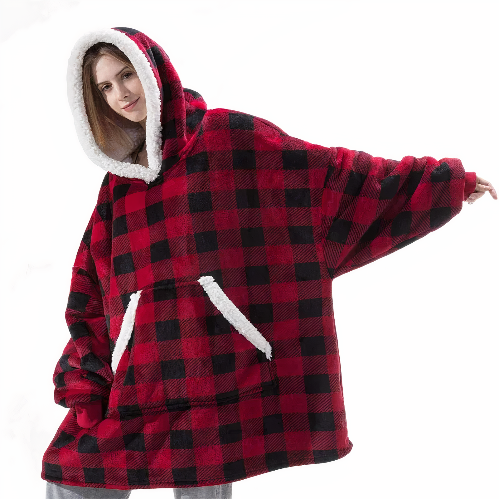 Valenzora - Kuscheldecken-Hoodie