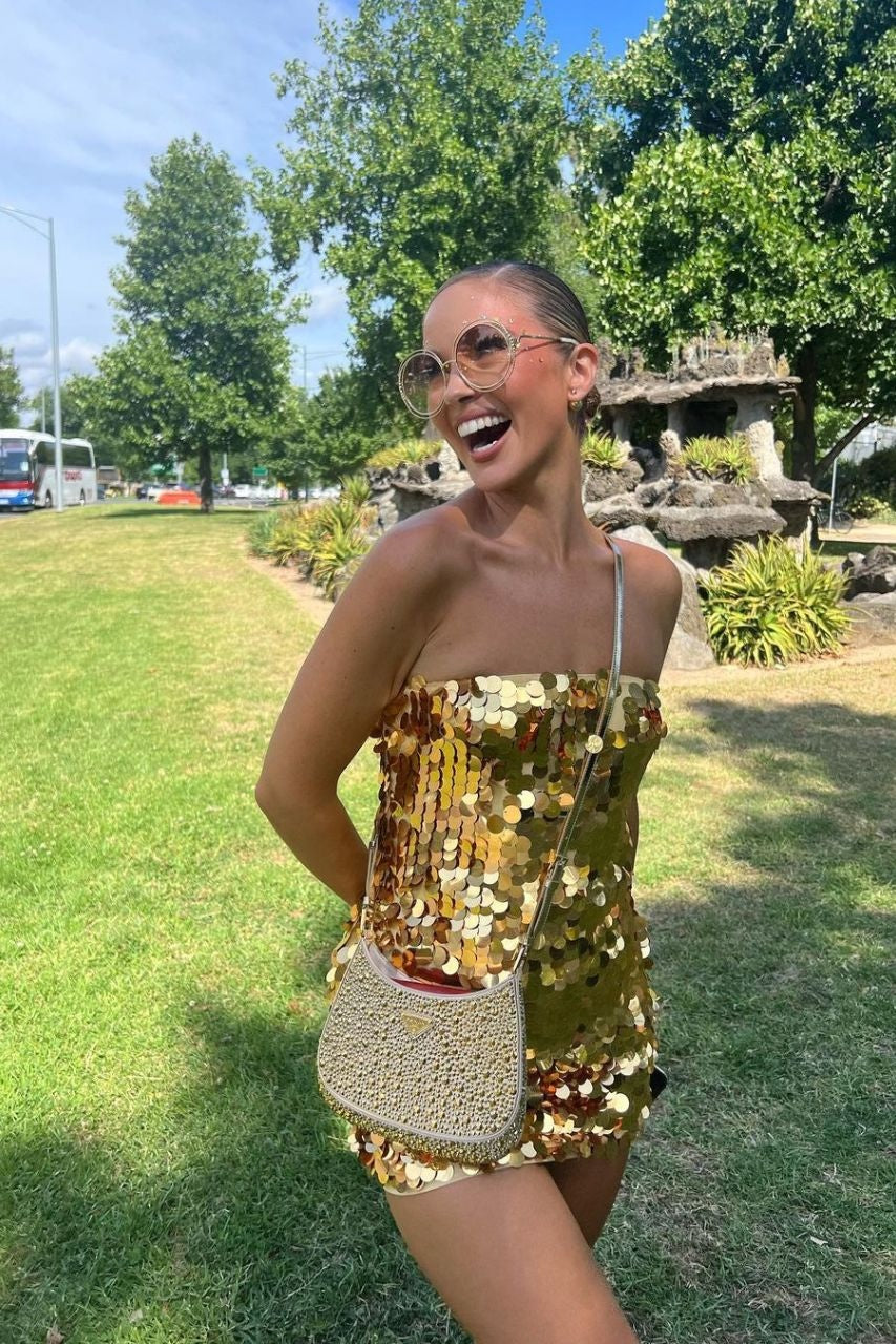 Valenzora | Chic sequined dress for women