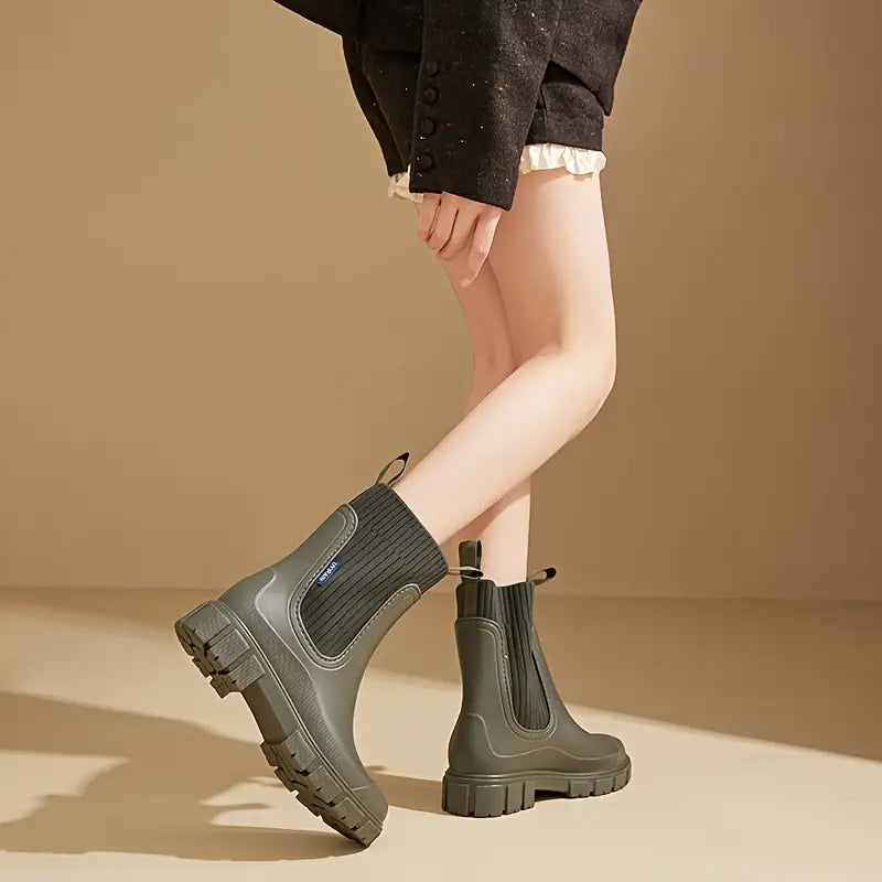 Valenzora | Waterproof Boots with Thick Sole for Women
