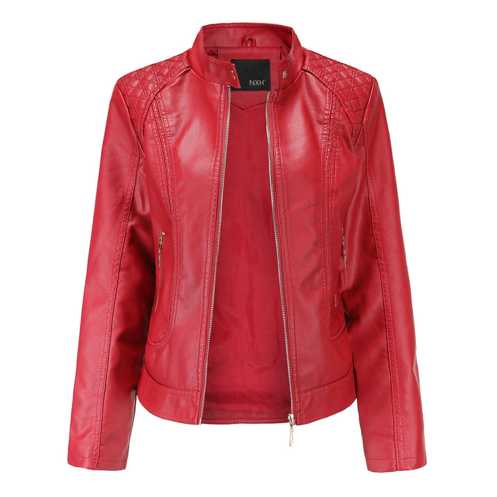 Valenzora | Elegante Lederjacke für Damen
