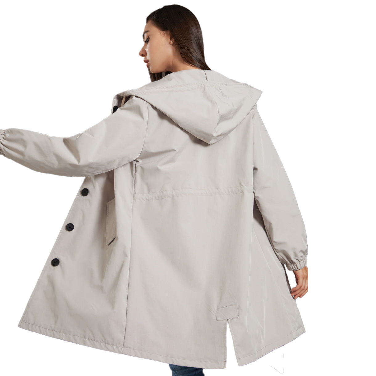 Valenzora | Wasserdichte Regenjacke für Damen mit Kapuze