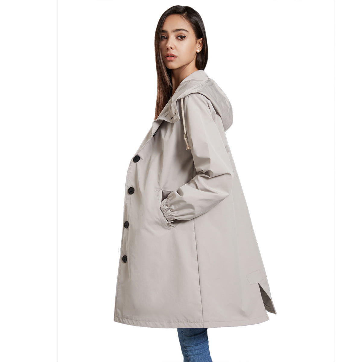 Valenzora | Wasserdichte Regenjacke für Damen mit Kapuze