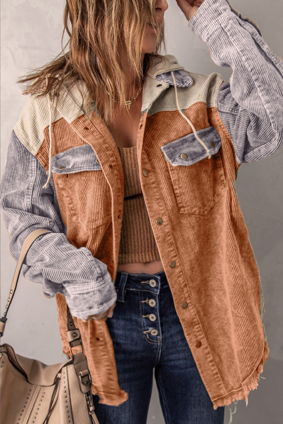 Valenzora | Retro corduroy jacket