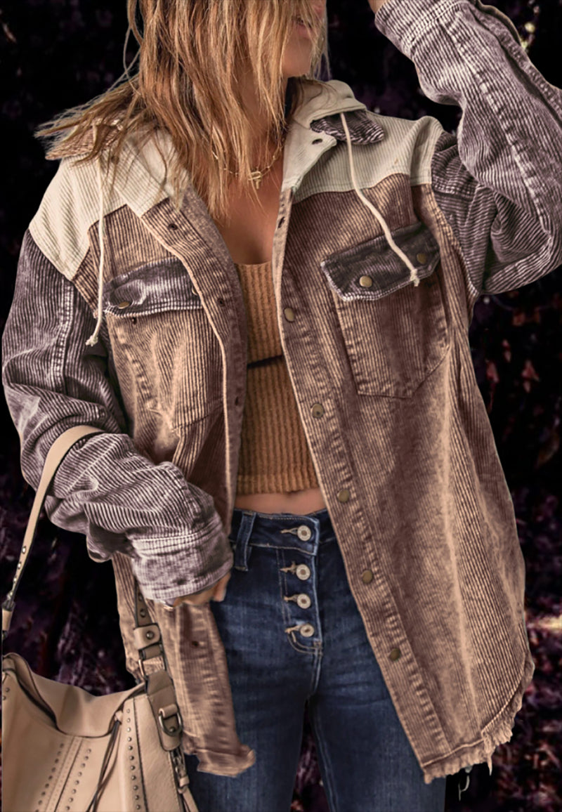 Valenzora - Retro corduroy jacket
