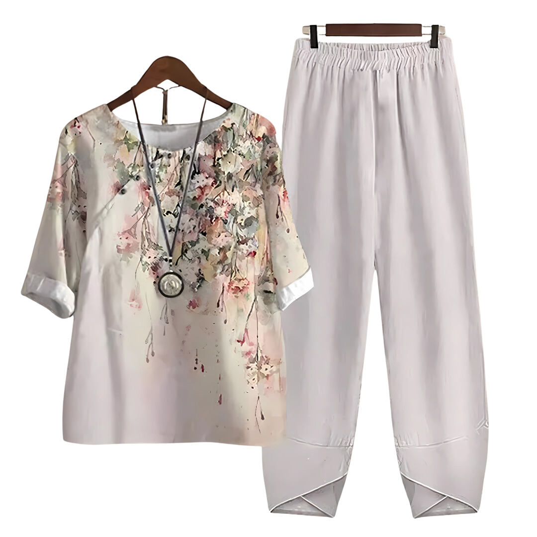 Valenzora | Effortlessly chic shirt and pantsuit