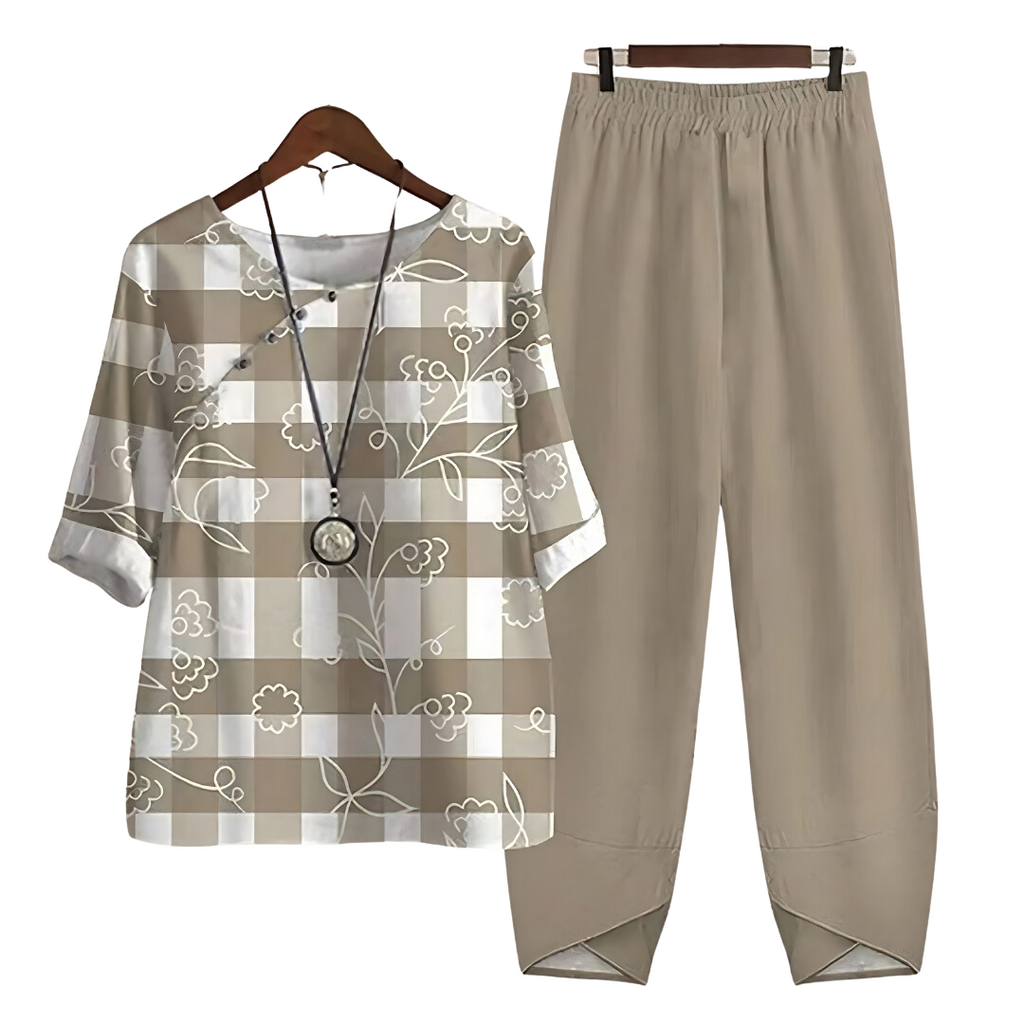 Valenzora | Effortlessly chic shirt and pantsuit