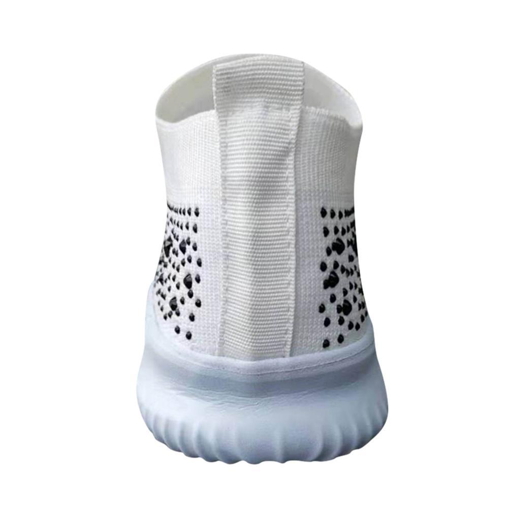Valenzora | Strass-Sneaker mit weicher Sohle und atmungsaktivem Obermaterial