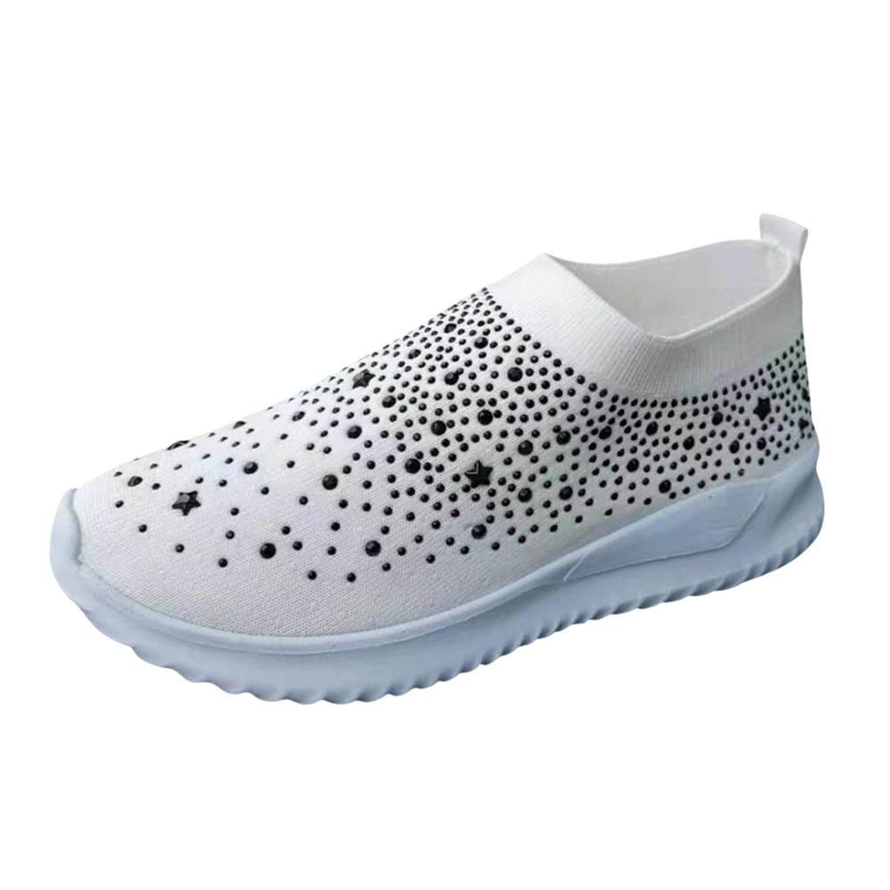 Valenzora | Strass-Sneaker mit weicher Sohle und atmungsaktivem Obermaterial