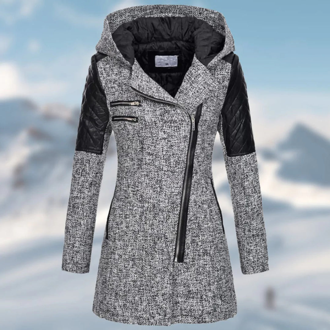 Women's winter coat with hood
