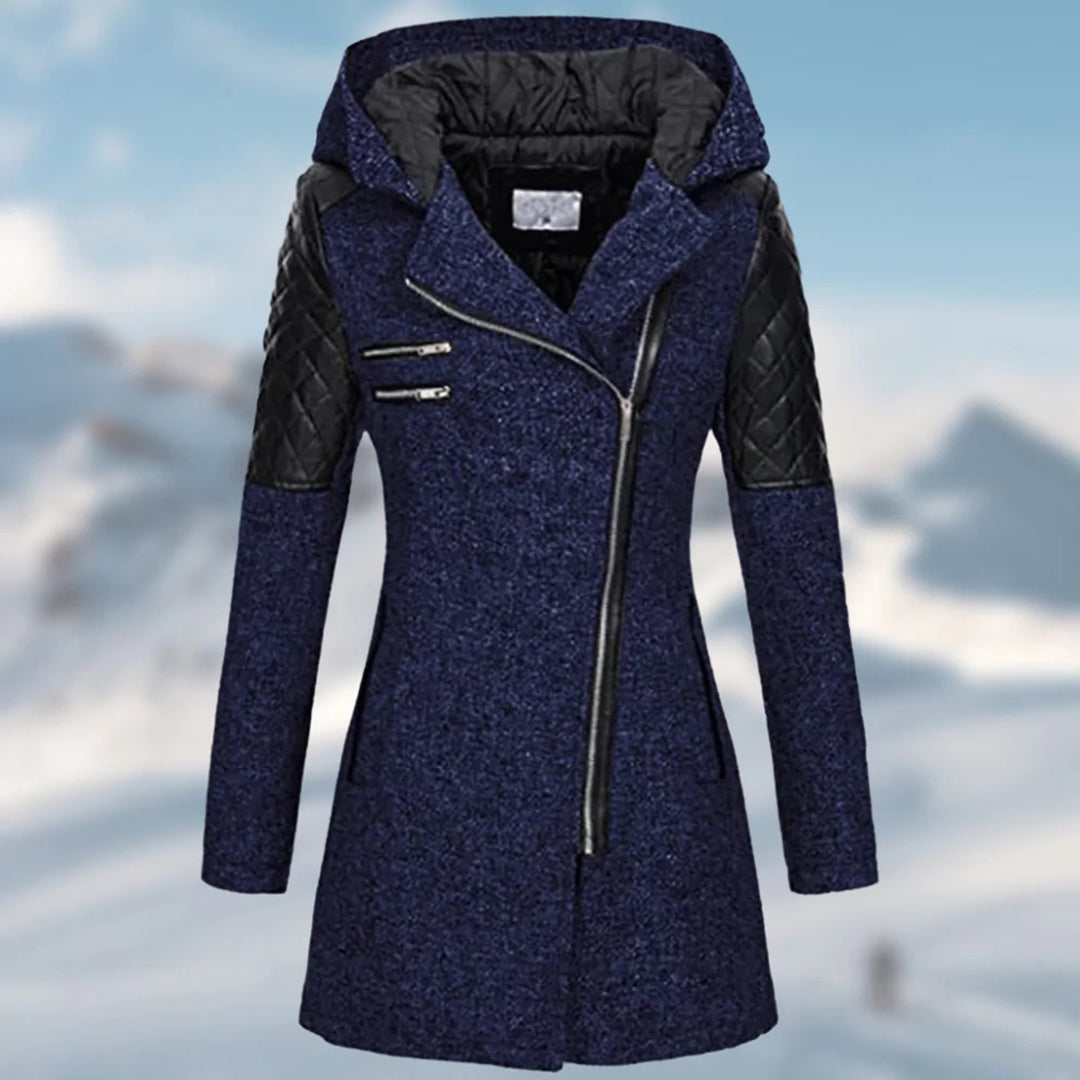 Women's winter coat with hood