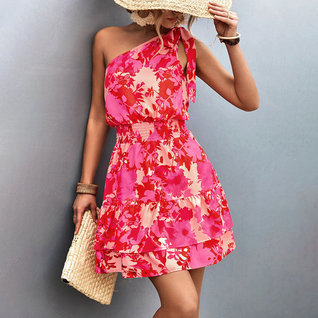 Valenzora - One-shoulder summer dress