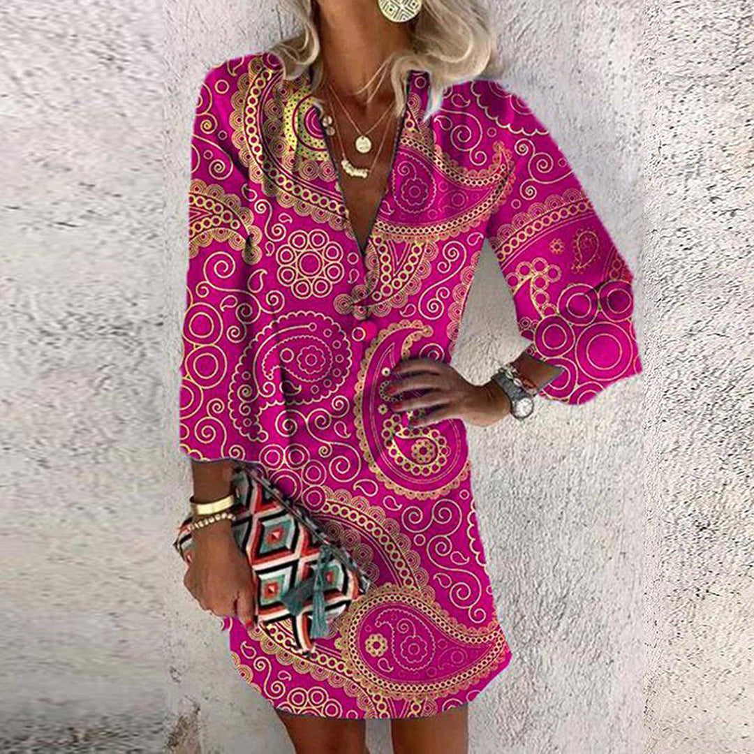 Valenzora | Gemustertes Kleid für Damen
