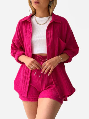 Nadia | Cotton suit for women