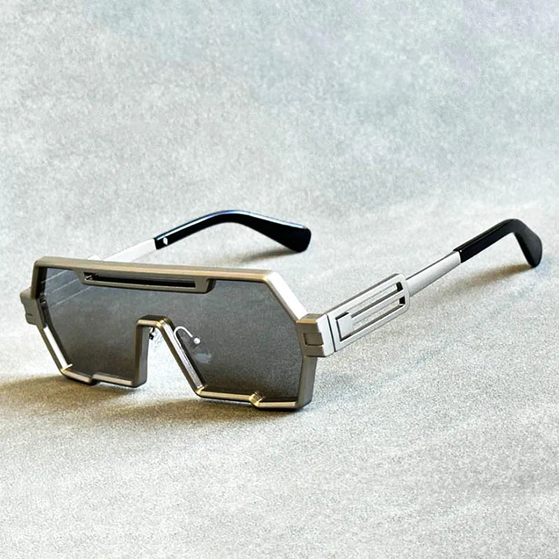 Valenzora | Cyberpunk Shield Sunglasses - Stylish & Futuristic