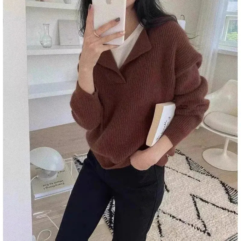 Casual knit cardigan