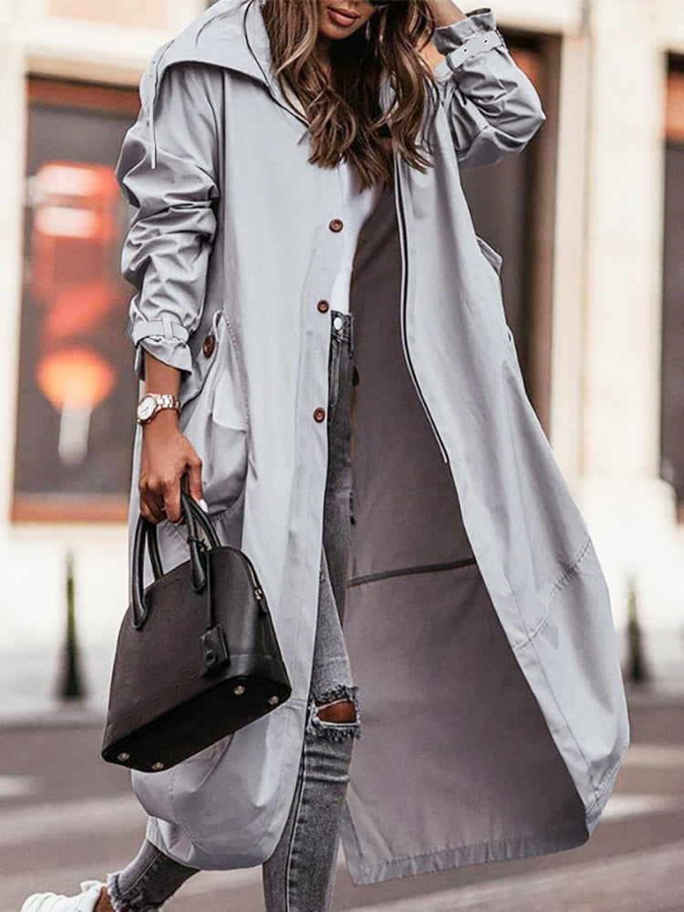 Valenzora: Casual patchwork outerwear for everyday wear
