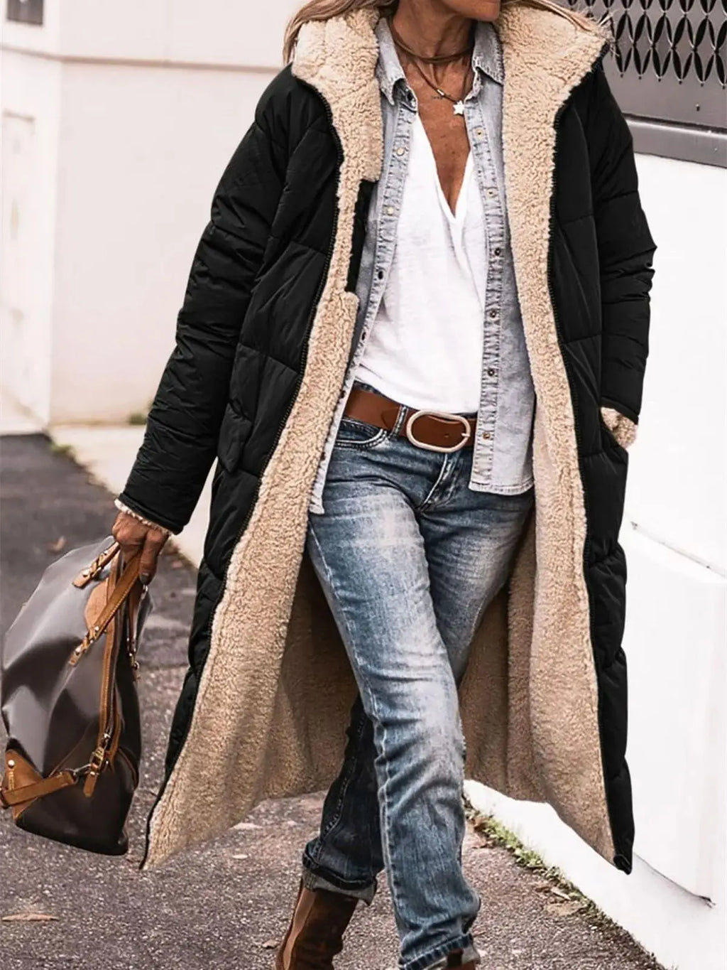 Valenzora | Women's Winter Hooded Quilted Jacket
