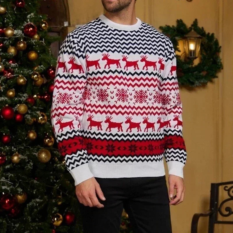 Valenzora - Ugly Christmas Sweater - Cozy Scandinavian-style knitted sweater