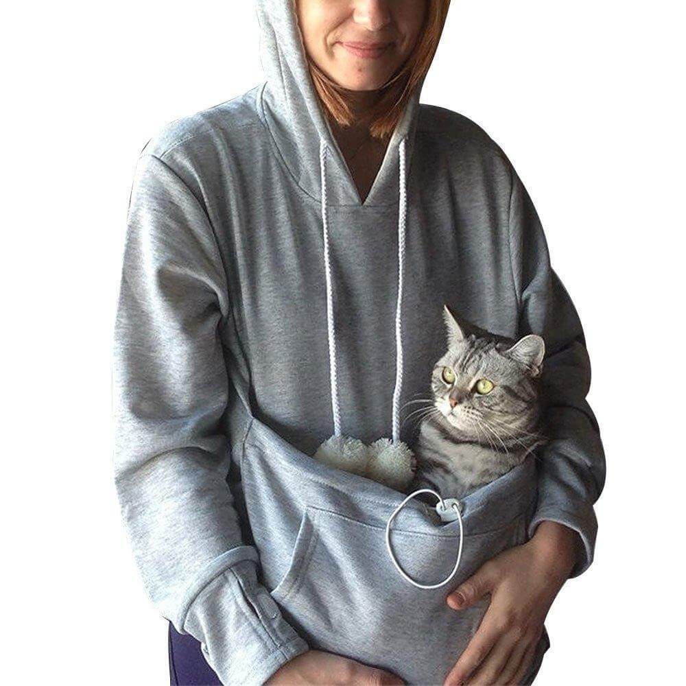 Valenzora – Damen-Kapuzenpullover mit aufgestickten Reißverschlusstaschen für lässige Winterkleidung