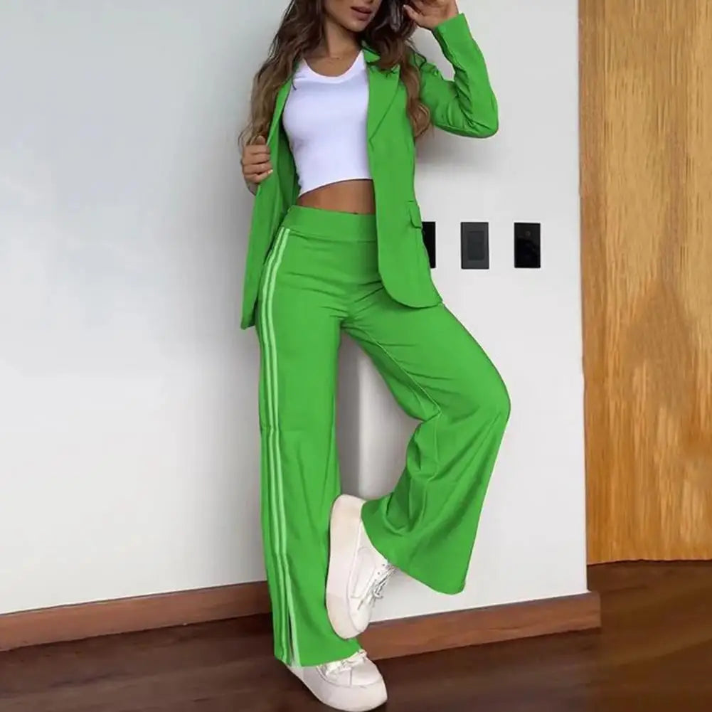 Valenzora | Women's shirt and trousers set, elegant and fashionable