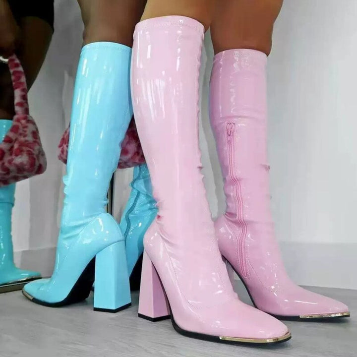 Valenzora | Comfortable non-slip angel boots with zipper