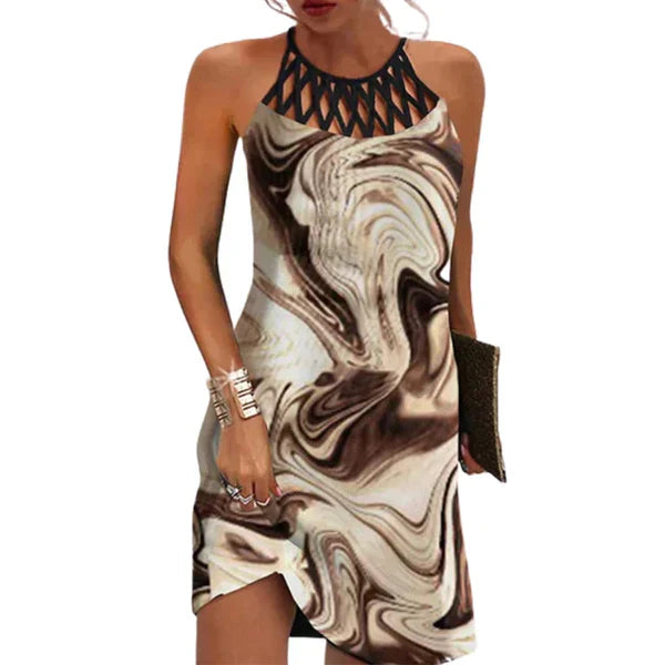 Isabeau™ Damen Halter-Sommerkleid