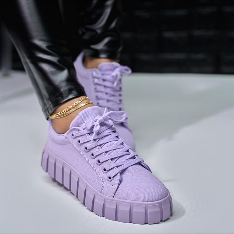 Valenzora | Fashionable orthopedic women's training shoes with platform sole