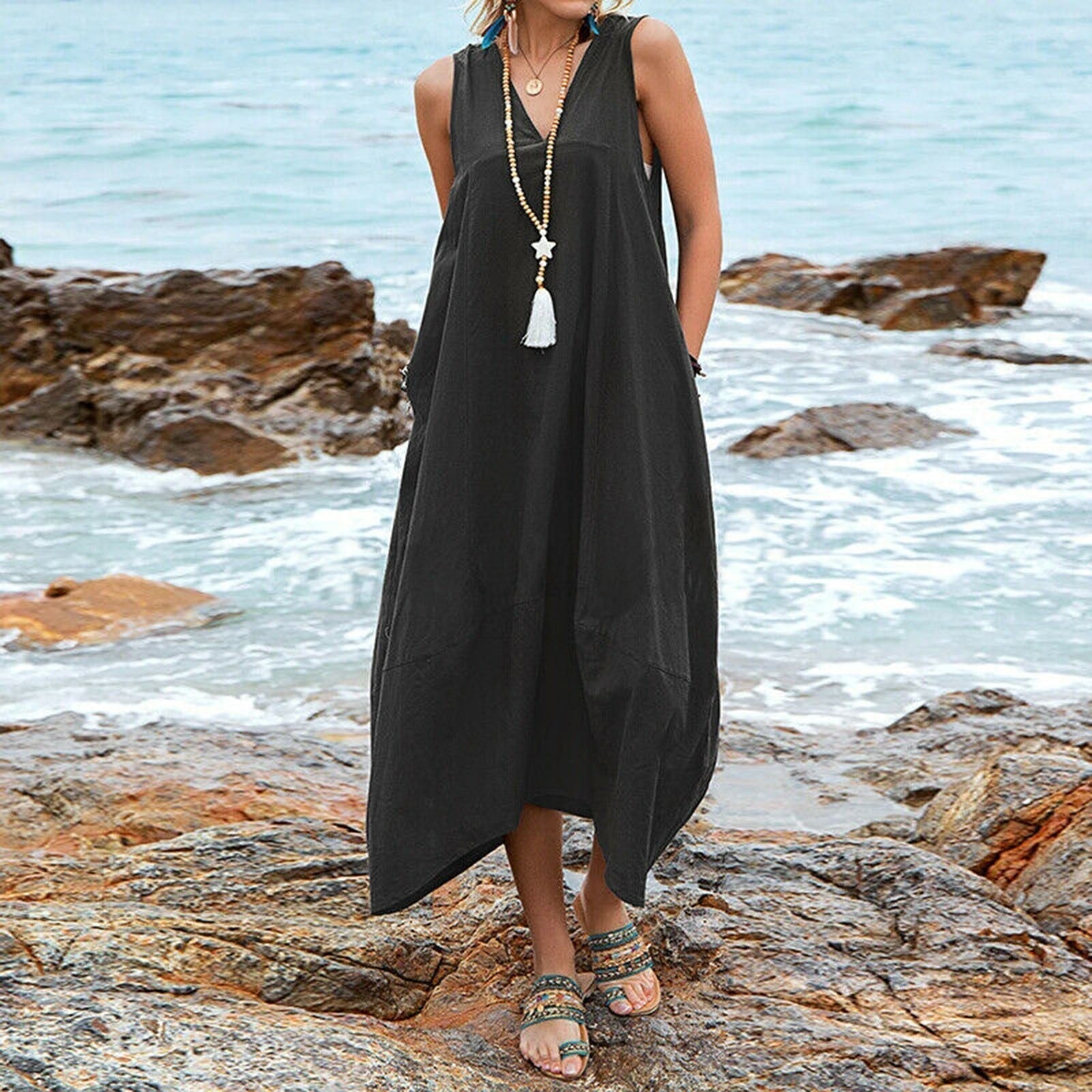 Valenzora | Long, summer dress for everyday wear