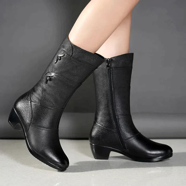Valenzora – Leather winter boots – Women