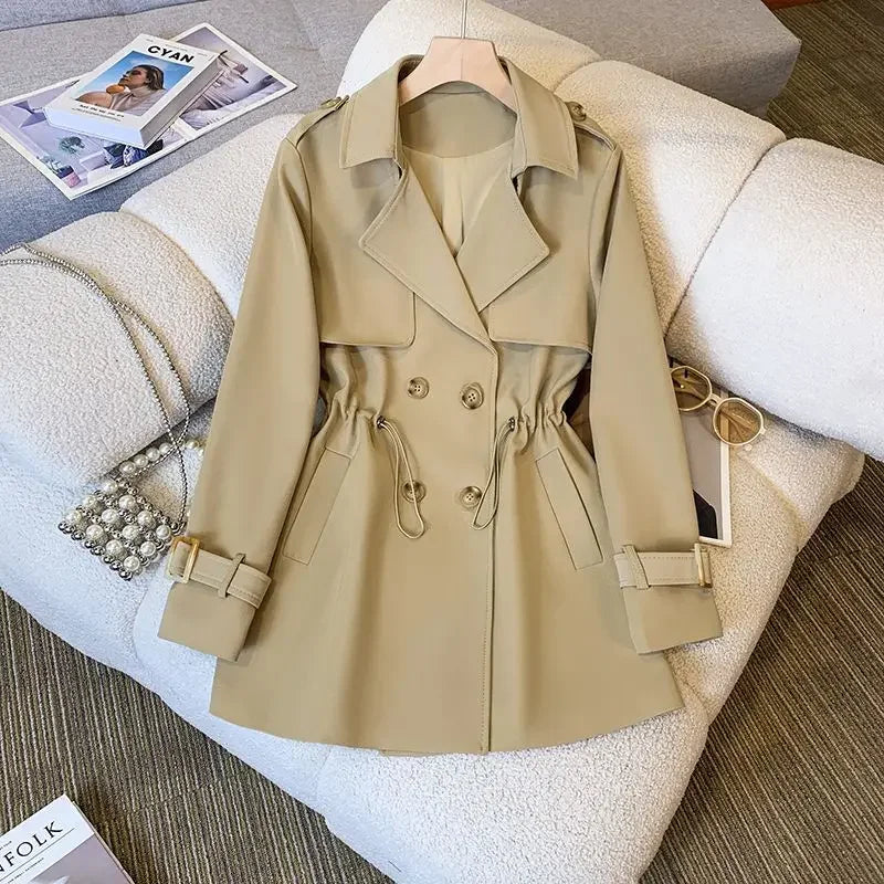 Valenzora | Eleganter, mittellanger Trenchcoat für Damen