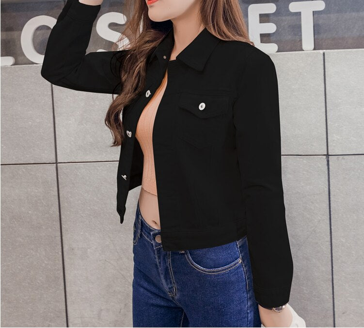 Kurze Jeansjacke für elegante Outfits