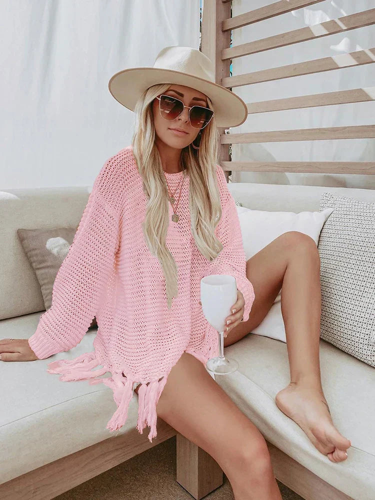 Valenzora Boho-Strick-Sommerkleider