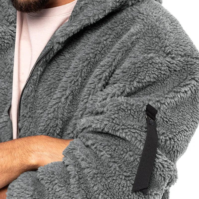 Valenzora | Sherpa vest made of velour
